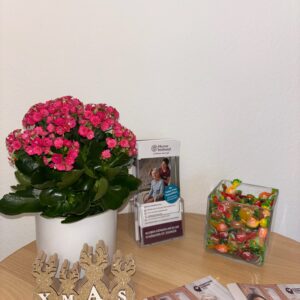 Deko auf dem Eingangstisch