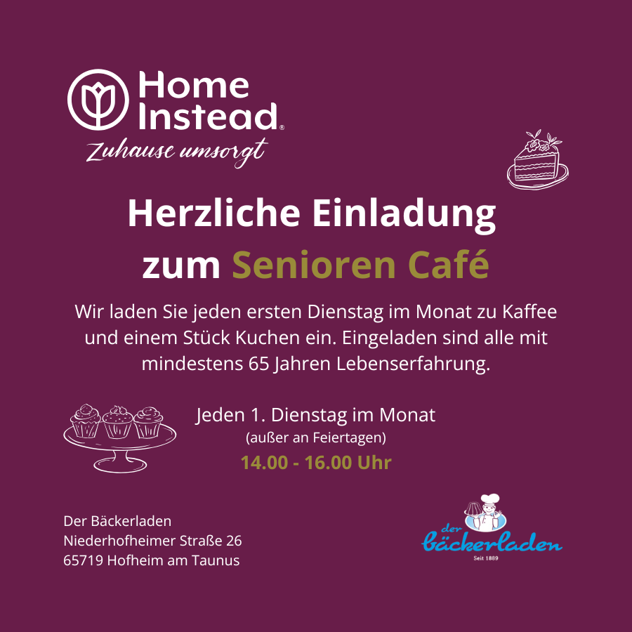 Einladung zum Senioren Café