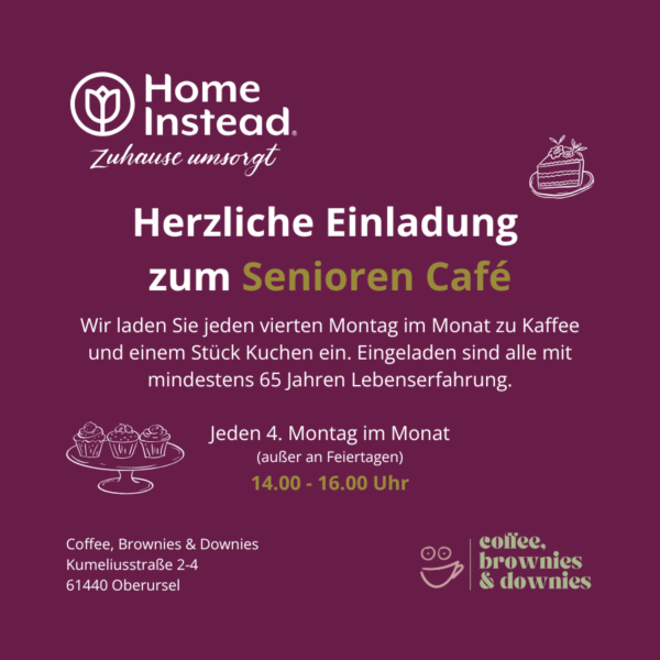 Einladung zum Senioren Café