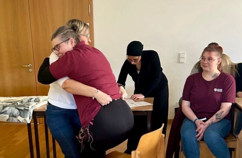 Schulung Assistenz beim Setzen