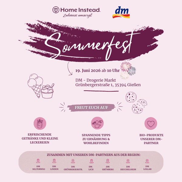 Einladungsflyer Sommerfest DM