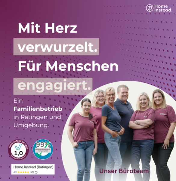 Home Instead - ein Familienbetrieb in Ratingen und Umgebung.