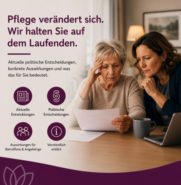 Pflege im Wandel - Entwicklung, politische Entscheidungen und Auswirkungen auf Pflegebedürftige, Angehörige und der Gesellschaft