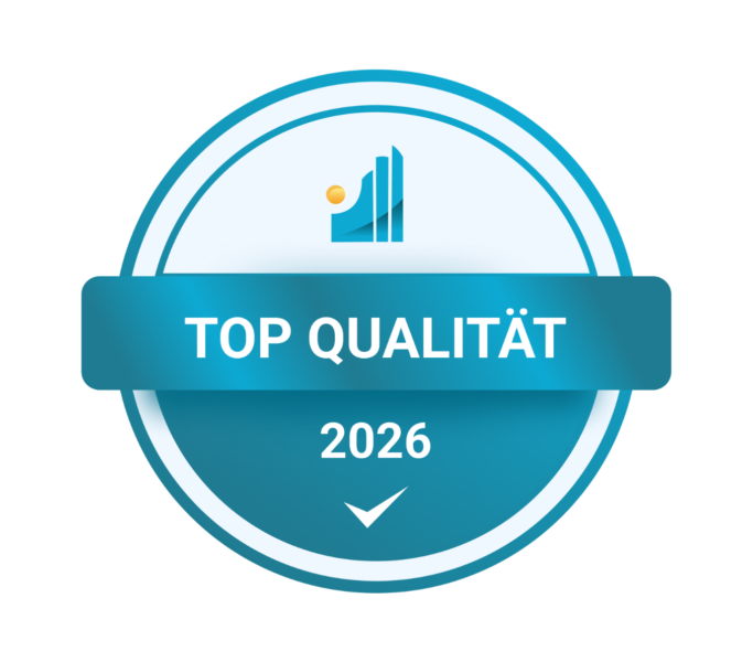 Top Qaulität 2026 Logo