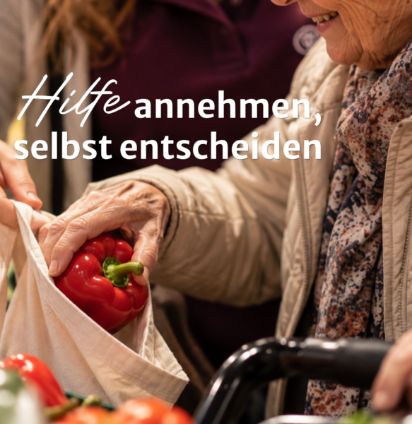 Hilfe annehmen, selbst entscheiden