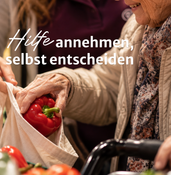 Hilfe annehmen, selbst entscheiden